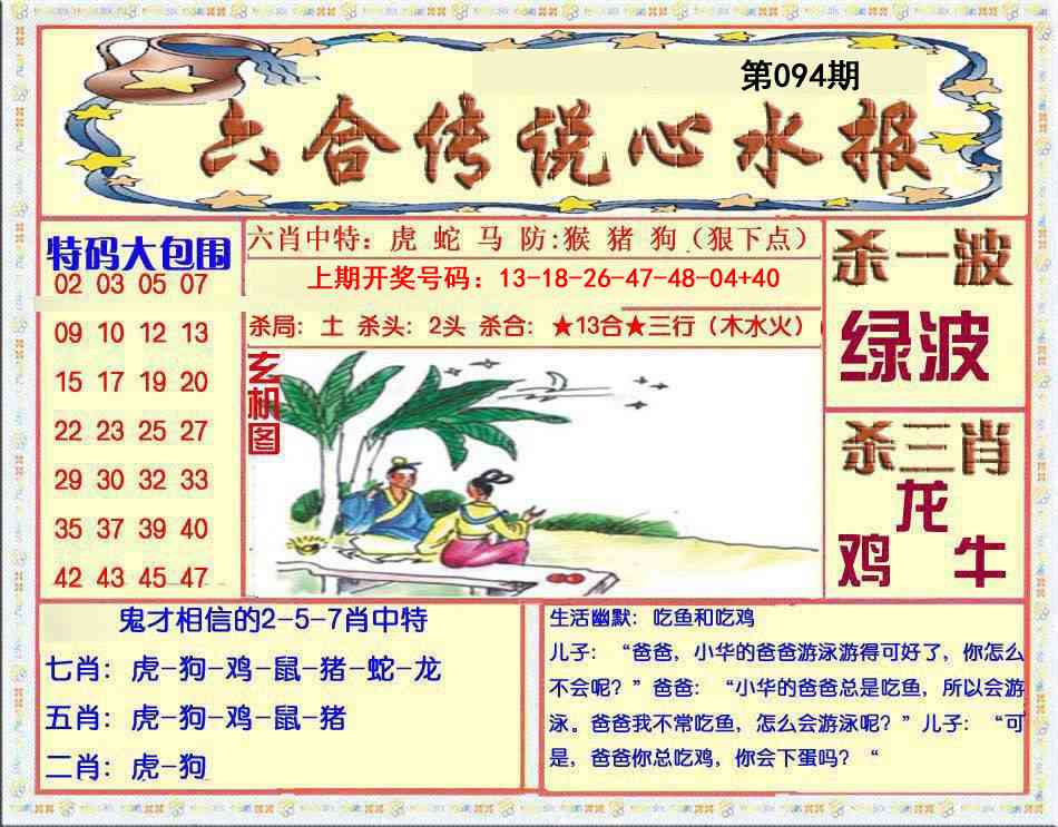 094期六合传说(心水版)[图]